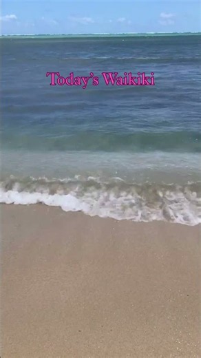 Relax with the Waves of Waikiki 🌊 #Hawaii #Waikiki #Beach #Ocean #Waves #Relax #Travel #Aloha