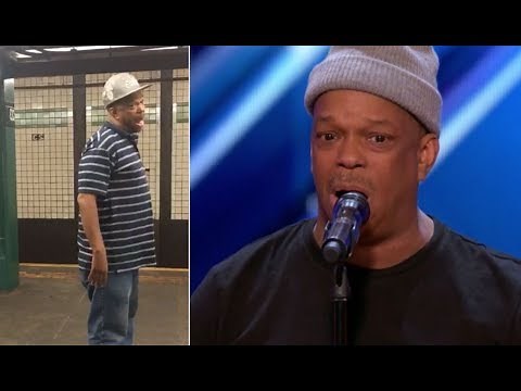 Mike Yung NYC Subway Singer FINALLY Gets to Sing on America's Got Talent!