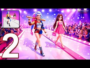 Fashion Queen: Dress Up Game - Gameplay Walkthrough Part 2 - Build A Barbie Doll (iOS, Android)