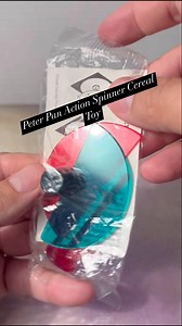 Not sure where the Peter Pan comes from? Peter Pan Action Spinner Cereal Toy #cereal #prizes #peterpan #toystagram #vintagetoys #backintheday | CPJ Collectibles