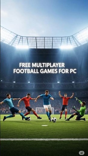 Top 5 Free Multiplayer Football Games for PC (2025)#footballgames #pcgames #multiplayer #top5games