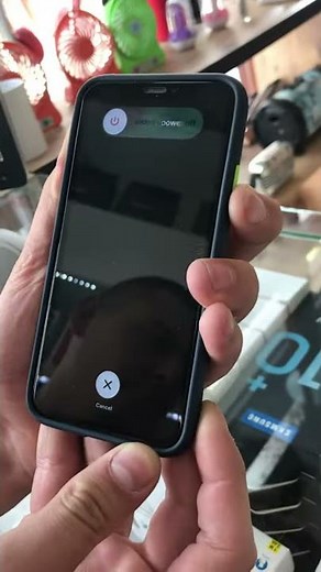 How to shut down iPhone X