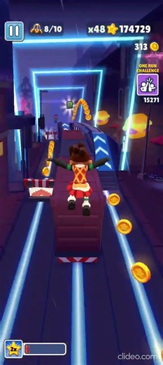 Dancing rain #subwaysurfs