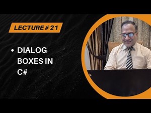 How to Use DialogBoxes in C# (Lecture 21) [Urdu/Hindi]