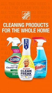 55K views · 45 reactions | Find the best brands of cleaning products at everyday low prices—delivered fast and free. | The Home Depot | Facebook