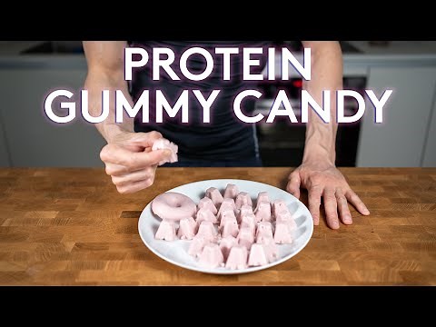 Healthy Gummy Candy that are High in Protein instead of Sugar (Low Calorie Gummies)