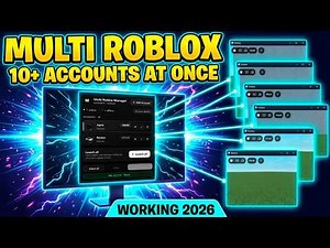 ❤️How to Run Multiple Roblox Accounts at Once - Multi Roblox Tutorial | Best Roblox Account Manager