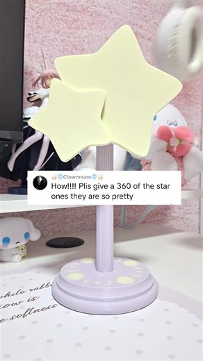 Star stand 360! @🥃🪼Clownmare🪼🥃 --- #kawaii #GamingSetup #3dprinting #desksetup #deskdecor