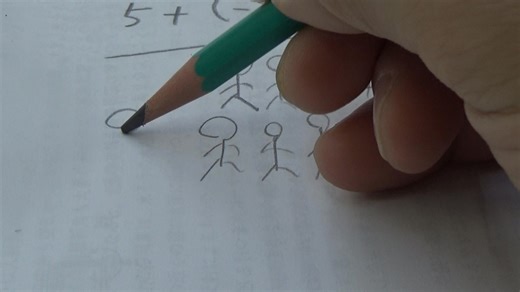 マイナスを加えるイメージ　中学数学１年生