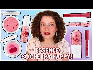 ESSENCE SO CHERRY HAPPY TESTED! / SWATCHES, LOOK + FIRST IMPRESSIONS
