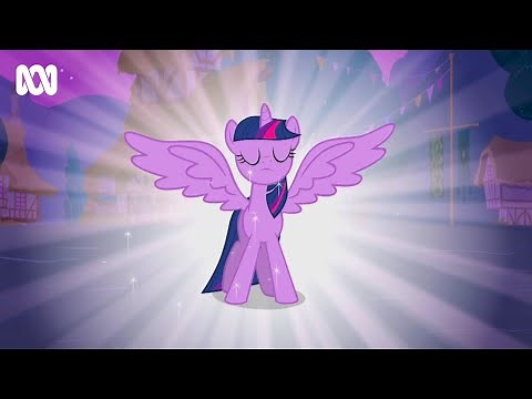 Twilight Sparkle becomes an alicorn! ✨🪽 | My Little Pony: Friendship is Magic | ABC Big Kids
