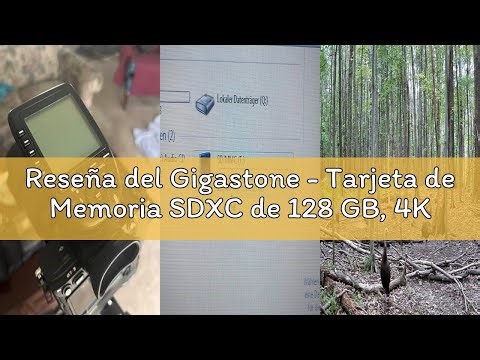 Reseña del Gigastone - Tarjeta de Memoria SDXC de 128 GB, 4K Cámara Pro Serie. Compatible con cámara