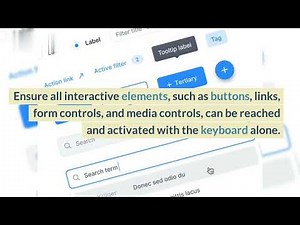 How to implement WCAG 2.1 Success Criterion 2.1.3 Keyboard (No Exception) in code with examples