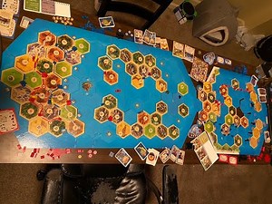 Settlers of Catan: Massive Multiple Expansion Board