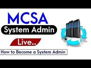 MCSA System Admin Live //Understanding Server syllabus, Jobs roles and responsibilities in Hindi