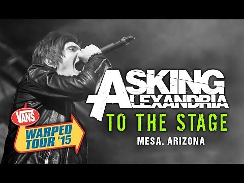 Asking Alexandria - "To The Stage" (with Denis Stoff) LIVE! Vans Warped Tour 2015