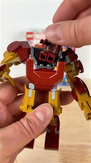"LEGO Iron Man Mech Build – The Ultimate Armored Upgrade Tony Stark Would Approve! #lego #shorts