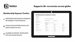 Membership Expense Tracker