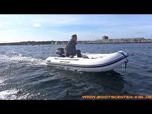 Schlauchboot Quicksilver 320 Air Deck mit Mercury F 6 MH -Bootscenter Kiel-