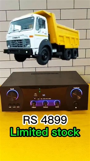 MAHA SAILESH ELECTRONICS on Instagram: "🔥 Sound irundha than Driver-க்கு style! Bass kekkum bodhu road silence 😈 24V Assembled Amplifier . Mahasailesh_Electronics _ 24V DC ASSEMBLE AMPLIFIER 🤙 CALL OR MESSAGE : 6382904148 SPEAKER SUPPORT : 8" + 8"INCH SUB WOOFER USED : 12"INCH(MOSFET) 🔹SUPPORT - 8" - 12" INCH SUB WOOFER (MAX) 🔹Acrylic PANEL 🔹COOLING FAN 🔹USB, AUX, FM 🔹BLUETOOTH 💥 DELIVERY FOR THIS PRODUCT AVAILABLE 💵 PAYMENT : 🔹PREPAID (₹4899) #PowerfulSound #HeavyBass #BassLoversTami