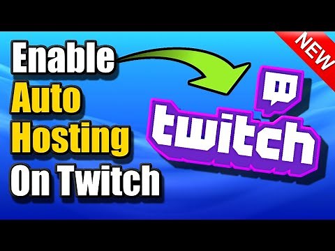 How to Enable Auto Hosting On Twitch (Easy Method)