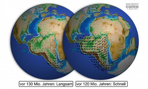 Gondwana: Ein Kontinent bricht auseinander