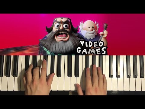 Tenacious D - Video Games (Piano Tutorial Lesson)