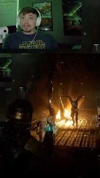 Learning on Dead Space🤣 #gaming #gameplay #horrorgame #deadspace #alien #jumpscare #ps5 #funny