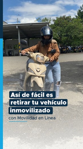 Movilidad - Alcaldía de Medellín on Instagram: "Recuperar tu vehículo ahora es más simple. Entra a Movilidad en Línea, elige vehículos inmovilizados, carga tus documentos y paga en línea. Sin filas, sin demoras y con la confianza de hacerlo todo digital. 📲 Medellín avanza con una movilidad más ágil y moderna."