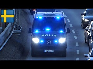 Police riot vans and special units responding [SE | 3.2023]