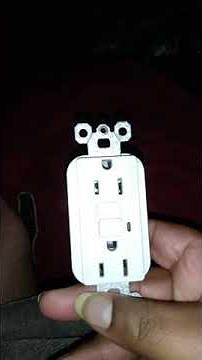 FBI COVERT WALL OUTLET (ground fault) HIDDEN SPY CAMERA