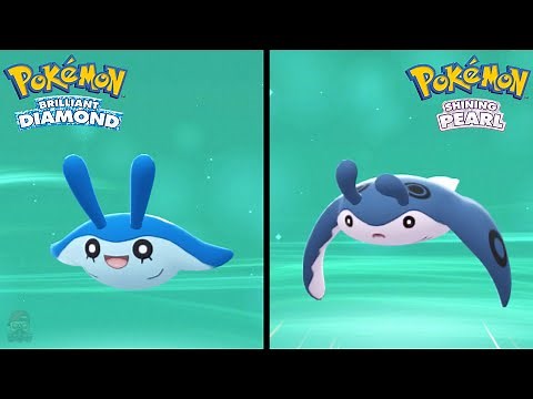 How to Find Mantyke & Evolve Into Mantine in Pokemon Brilliant Diamond & Shining Pearl