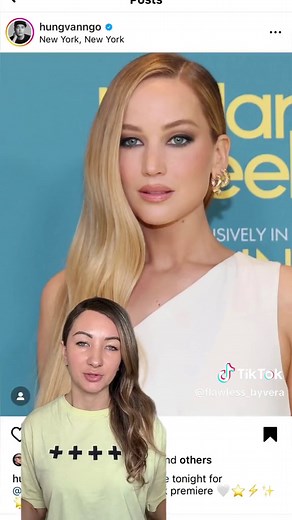 Jennifer Lawrence Makeup Tutorial and Hooded Eye Comparison