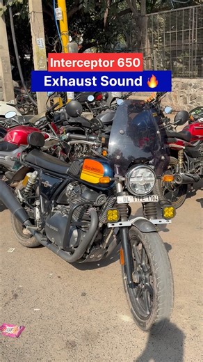 Royal Enfield Interceptor 650 Exhaust Sound 🔥