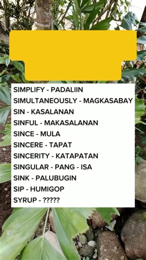 2.8K views · 35 reactions | English -Tagalog Translation English Learning ✨⭐ #fblifestyle | Ivy A. Hernandez | Facebook