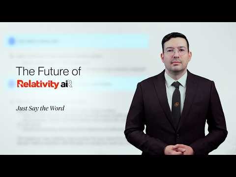 Relativity aiR | The Future of Relativity aiR: Just Say the Word