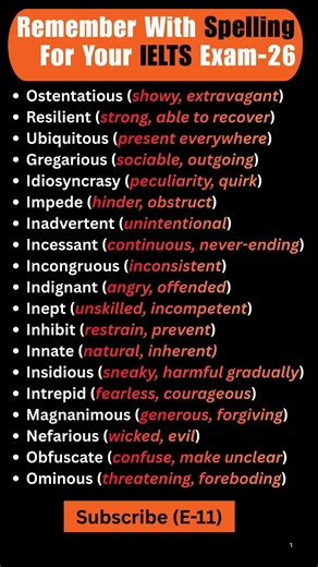 Advanced Vocabulary for IELTS Band 9 & Competitive Exams | Confusing Words #ieltsprepration #vocabs