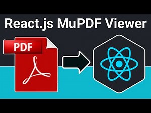 Build a React.js PDF Viewer Using MuPDF.js WebAssembly Library and Convert to PNG & HTML in Browser