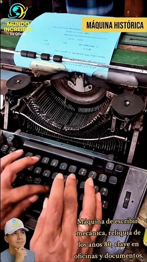 Así funcionaban las máquinas de escribir mecánicas que marcaron una era.