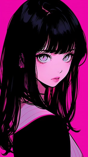 Pink Anime Wallpapers for Aesthetic Profile Pics