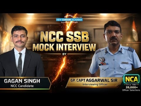 NCC SSB Mock Interview | Ex-SSB IO Reveals What Officers REALLY Look For