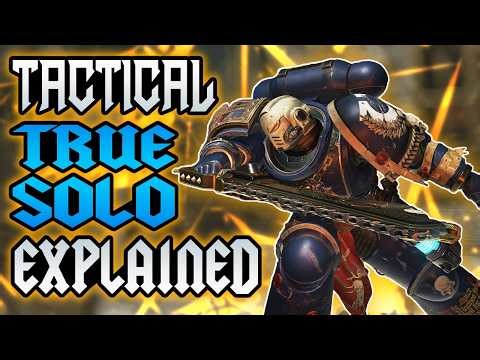 How to True SOLO on TACTICAL like a PRO Full Walkthrough - Space Marine 2