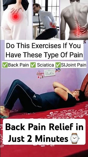 Best Bridge Exercises for Sciatica & Lower Back Pain