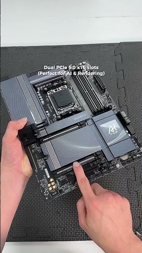 Meet the Motherboard Built for AI, 8K Editing & Moving Terabytes of Data