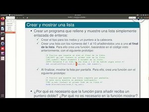 Programación en C: Listas enlazadas, Ejercicio 1