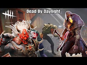 The Oni Killer & Blight Killer Survivor Round | Dead By Daylight