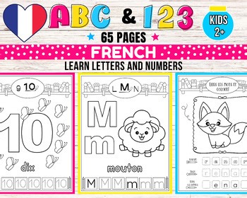 French Alphabet Coloring Worksheets