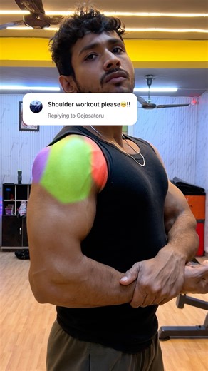 FULL SHOULDER WORKOUT FOR BIG & ROUND DELTS | Build Boulder Shoulders Naturally#gym #foryou