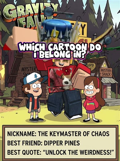 CameronTheBlox In Gravity Falls #capcuttemplate #gravityfalls #roblox #capcutai #CapCut