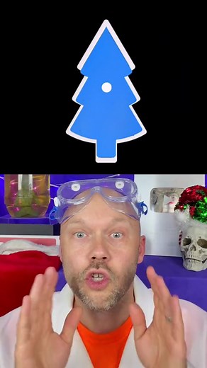 Christmas Optical Illusion: See the Color Changing Tree!